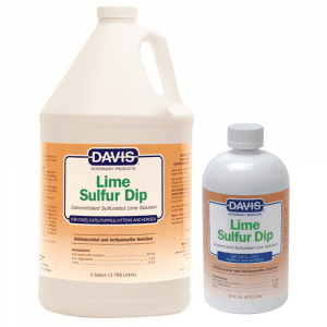 Preparat Lime Sulfur Dip Davis na zapalenie skóry