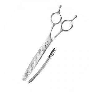 Nożyczki gięte degażowe 6,5" Slalom 45 zębów