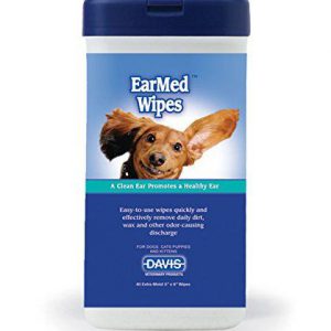 Chusteczki do czyszczenia uszu psów i kotów Ear Med 50 SZT