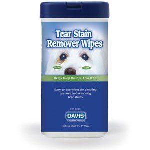 Chusteczki do czyszczenia oczu Tear Stain Remover 40 sztuk