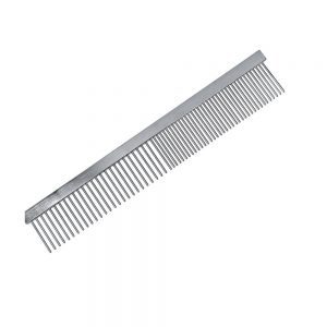 Metalowy grzebień do czesania psa Vivog 02036 15,5 cm