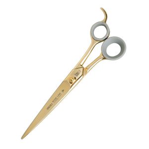 KR WITTE ROSE LINE NOŻYCZKI 8,25" PROSTE ZŁOTE 88081