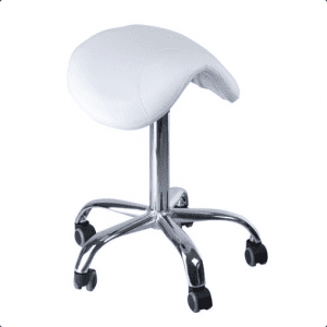 KRZESŁO HOKER OBROTOWY BH-9232 BIAŁY