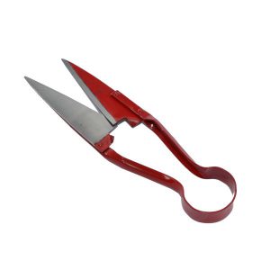 Nożyce do strzyżenia owiec alpak czerwone