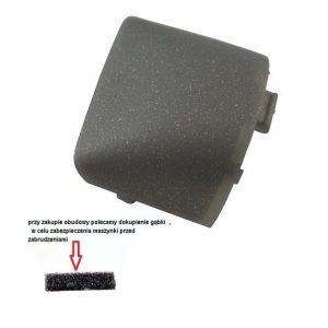 Obudowa front maszynki AGC srebrna