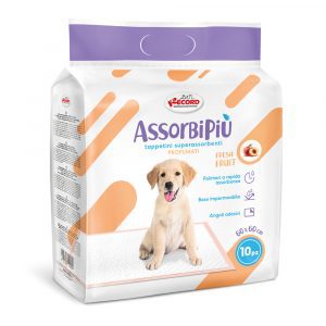 Podkłady higieniczne dla psów o zapachu świeżych owoców 60x60 10 sztuk