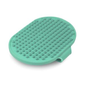 Gumowa szczotka na rękę dla psów i kotów Record Hairmony