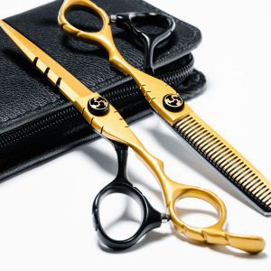 Zestaw nożyczek Corte 6 cali proste i degażowe