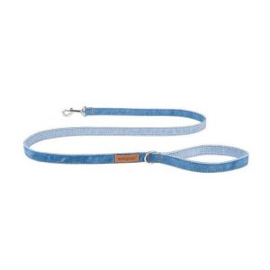 Smycz dla psa Denim 140 cm niebieska