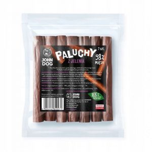John Dog paluchy premium z jelenia 7 sztuk