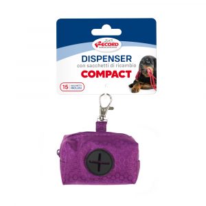 Materiałowy pojemnik na woreczki higieniczne