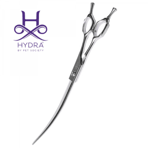Nożyczki Hydra scissors gięte 7,5" Glow Curved