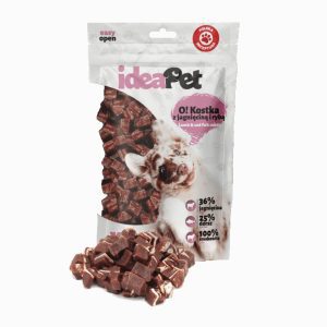 Smakołyki IdeaPet O! Kostka z kaczką i rybą 70 g