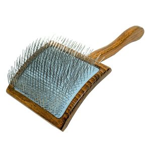 Szczotka z drewnianym trzonkiem 27x10x2 cm