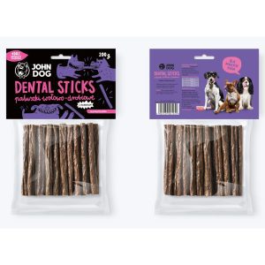 Smakołyki John Dog dentastix małe 200 g paluszki wołowo drobiowe