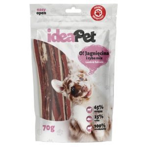 Przysmaki dla psa jagnięcina i ryba mix ideaPet