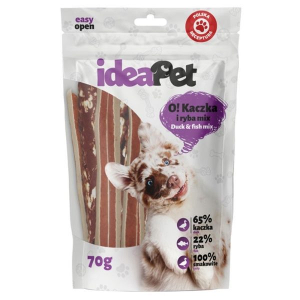 Przysmaki dla psa Kaczka i ryba mix ideapet