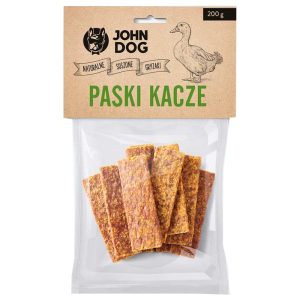 Smakołyki John Dog paski sarny 200g