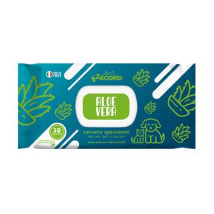 Nawilżane chusteczki 30 sztuk dla psa kota Aloe