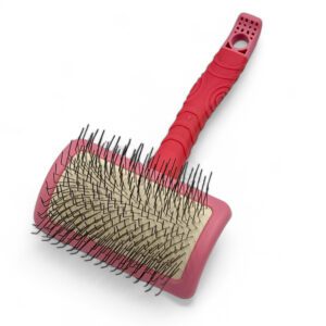 Szczotka pudlówka średnio twarda Slicker Brush Laube M