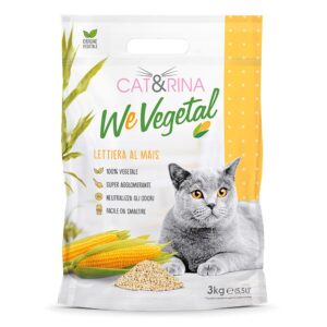 Żwirek dla kota kukurydziany 5,5 litra 3kg