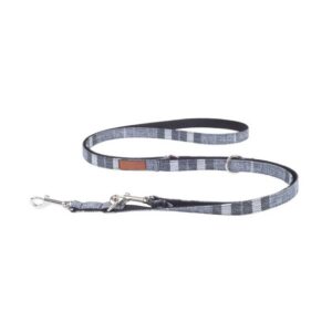 Smycz regulowana 6in1 London M 1-2m Szary Amiplay