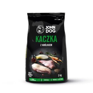 Karma John Dog Ś/D kaczka z królikiem 3kg