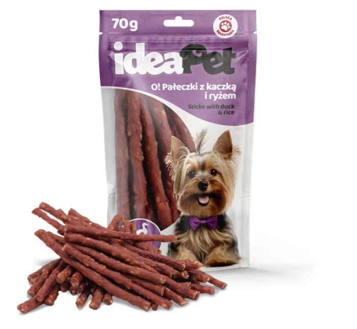 ideapet-przysmak-dla-psa-o-paleczki-z-kaczka-i-ryzem-70g-40f14f19f09b4bfb9d57588c25d30ad0-585974db
