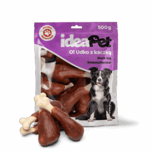 IdeaPet przysmaki dla psa Udko z kaczką 500g
