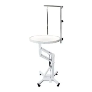 Pneumatyczny Podświetlany Stół Groomerski 60cm okrągły