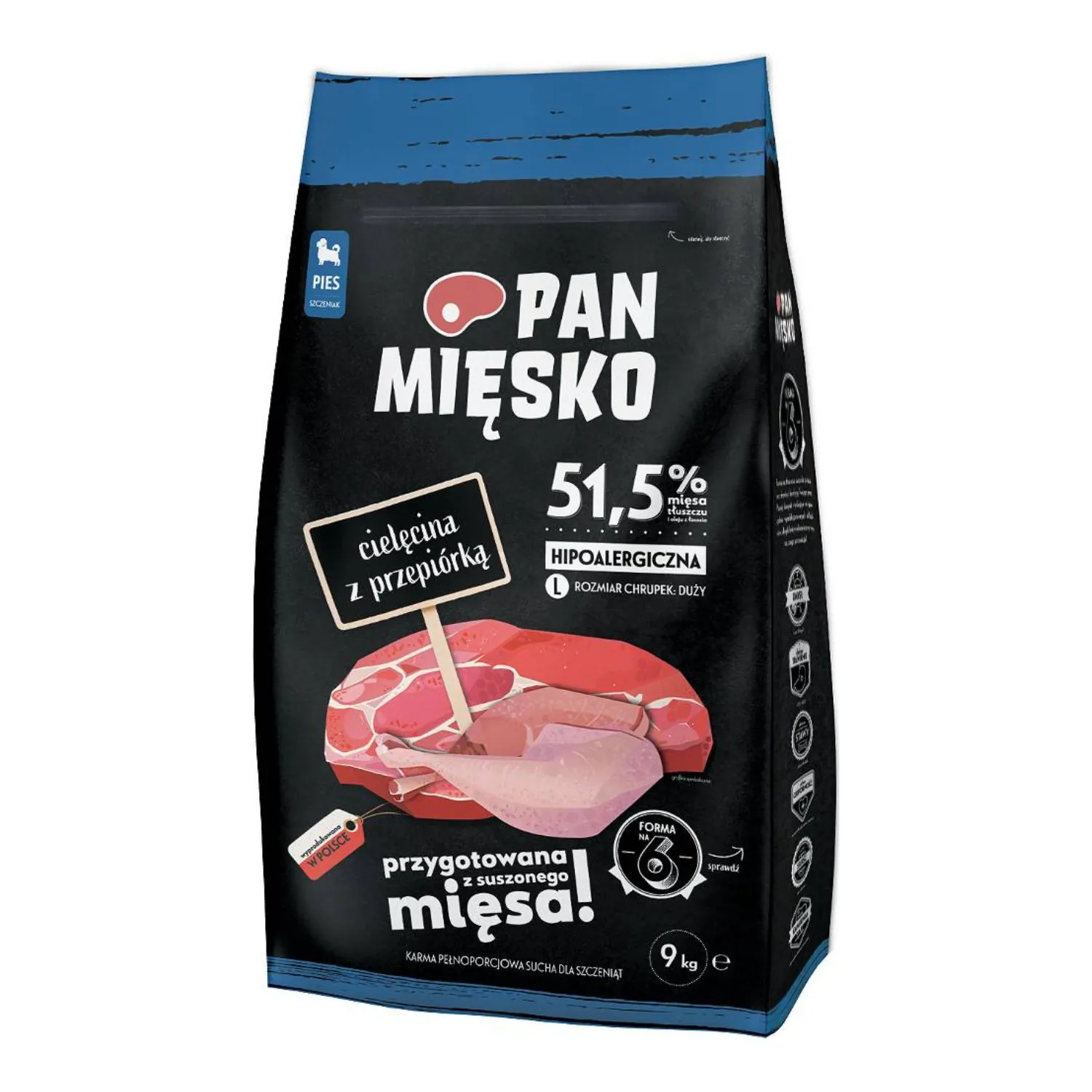 _cielęcina z przepiórką L 9 kg _cielęcina z przepiórką L 9 kg