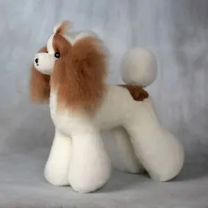 Włosy całe Teddy Body wymienna sierść Wig Mr.Jiang biało brązowe