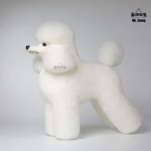 Włosy całe Poodle Lamb Wig white